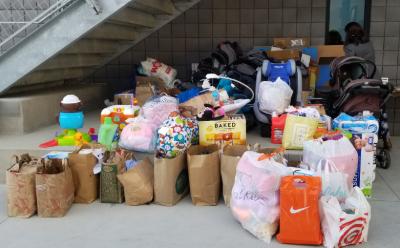 Angel Drive Fills Up Truckloads for Orphanage