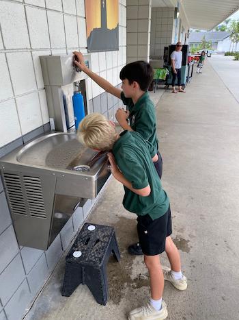 Water Bottle Filling Stations Installed