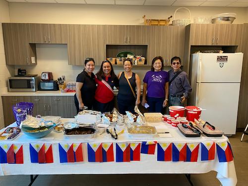A Taste of the Philippines in Staff Room