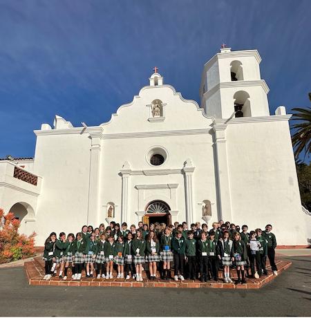 Students Visit Mission San Luis Rey