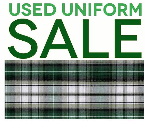 Used Uniform & Spirit Wear Sale