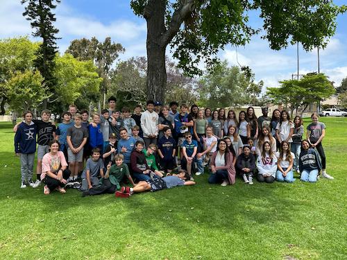 Sixth Graders Celebrate End of Year