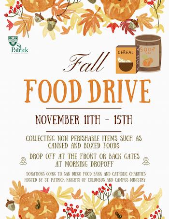 Fall Food Drive